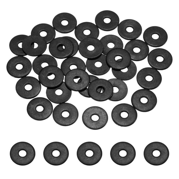 Uxcell 120 Pcs M3 1/8"ID x 1/2"OD Flat Washers, Stainless Steel Metal Washers