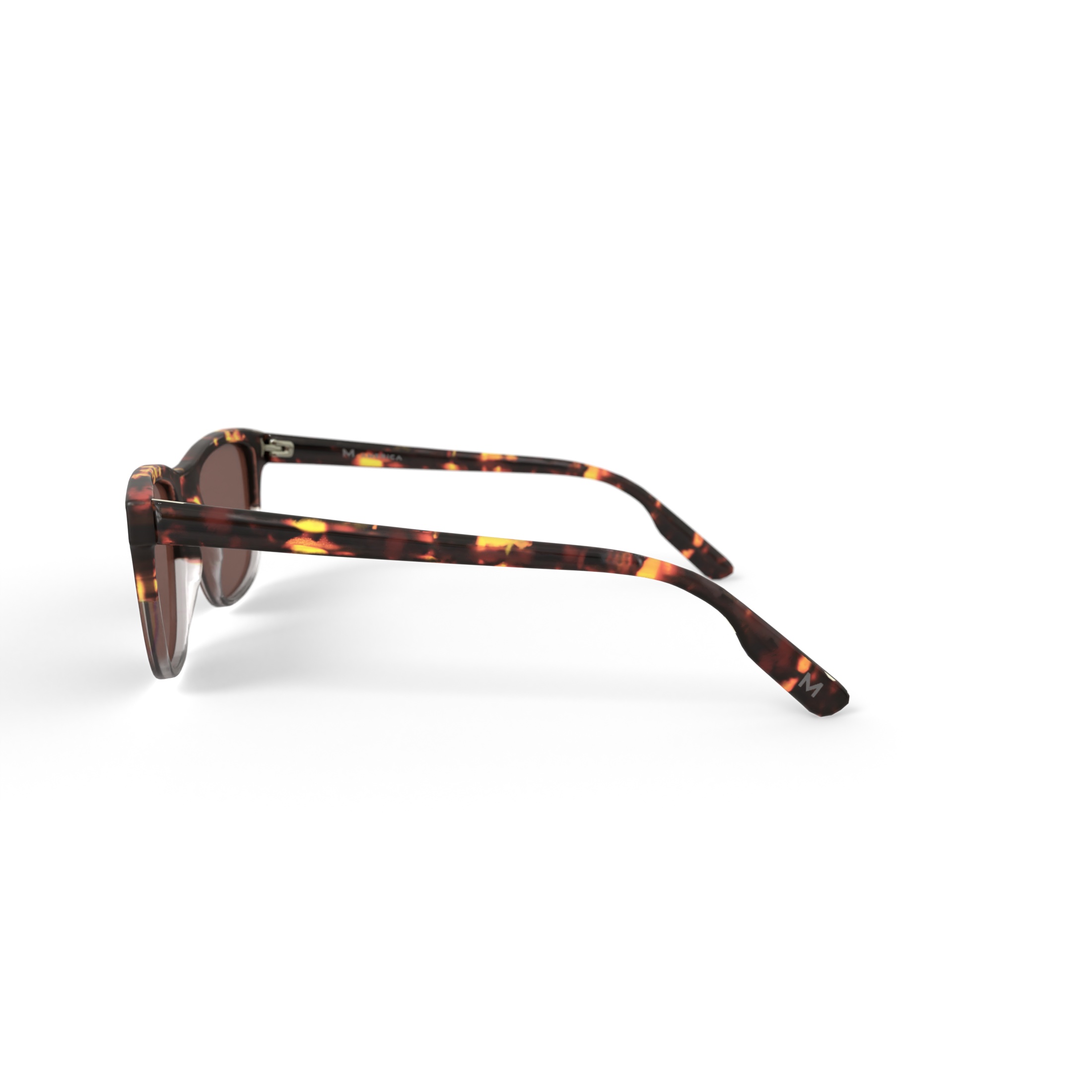 M aMerica Unisex, Rx'able Fashion Plastic, Sunglasses, Mu406Sttcry52,Tort Gradient Crystal, 52-21-140, 1 Pair