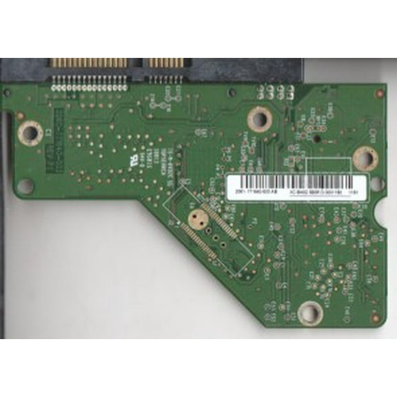 WD5000AAKS-75A7B2, 2061-771640-503 AB, WD SATA 3.5 PCB