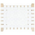 thumbnail image 5 of SAFAVIEH Abreu Modern Style Rectangle Barstool, Cognac/Natural (20 in. W x 18.5 in. D x 30 in. H), 5 of 8