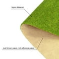 thumbnail image 4 of Artificial Model Grass Mat 3" x 10" Yellow Green Realistic Fake Turf for Model Garden Decoration Sand Table 4pcs, 4 of 5
