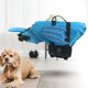 thumbnail image 5 of Chaqueta para perros jinwen con rayas reflectantes Ajustable para perros Azul M, 5 of 7