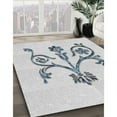 thumbnail image 2 of Ahgly Company Indoor Round Patterned Silver Gray Novelty Area Rugs, 8' Round, 2 of 6