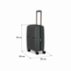 thumbnail image 3 of Maleta Samsonite Horizons Spinner 55 Exp Aurora Black, 3 of 4
