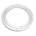 thumbnail image 1 of pitrice Support de Moniteur Rond Rotatif en Alliage d'Aluminium, Plateau Tournant, Table à Roulements en Aluminium, Argent Blanc, 16 Pouces, 1 of 9