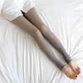thumbnail image 1 of Mallas de forro polar para mujer, pantimedias ajustadas translúcidas, elásticas, cálidas, térmicas, Sexy, Invierno, 1 of 5