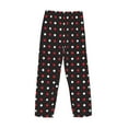 thumbnail image 5 of Balery Red and white polka dots print Men's Pajama Pants,Ultra Lightweight Pjs,Lounge Pant-X-Large, 5 of 9