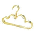 thumbnail image 2 of 20Pcs Hangers Non Slip Metal Toddlers Clothes Hanger Golden Kids Cloud Shape Coat Hanger Clothing Storage Organizer Rack, 2 of 5