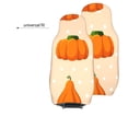 thumbnail image 6 of XMXT 2Pcs Car Seat Cover Decor Protector, Cartoon Pumpkin Seaso Front Seat Covers for Cars SUVs, Universal Fit, 6 of 9