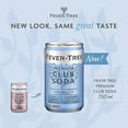 thumbnail image 2 of Fever Tree Club Soda Club Soda - Premium Quality Mixer - Refreshing Beverage for Cocktails & Mocktails. Naturally Sourced Ingredients, No Artificial Sweeteners or Colors - 150 ML Cans - Pack of 8, 2 of 5