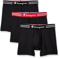 thumbnail image 1 of Boxers tipo bóxer Champion de algodón stretch para hombre, negro, talla S, 1 of 4