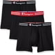 thumbnail image 1 of Boxers tipo bóxer Champion de algodón stretch para hombre, negro, talla S, 1 of 4