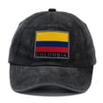 thumbnail image 1 of Gorra de béisbol YVJCJV con bandera de Colombia, ajustable, negra, 1 of 7
