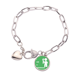 thumbnail image 1 of Trabajos de mantenimiento Pulsera de cadena de corazón joyería encanto moda, 1 of 3