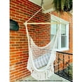 thumbnail image 3 of Hammock Chair Super Large Hanging Chair Soft-Spun Cotton Rope Weaving Chair, 3 of 4