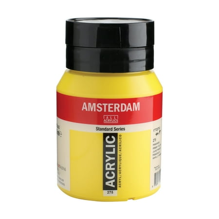 UPC: 8712079159542 | Amsterdam Standard Series Acrylic Paint 500ml Primary Yellow
