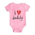 thumbnail image 4 of Weebloom Outfits Baby Boy, Short Sleeve Letter Prints Bodysuits Clothes Pyjamas Baby Boy Romper,3-6 Months, 4 of 4