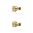 thumbnail image 1 of Kearding Connector Garden Multifunctional Adapters Pure Irrigation Wear-resistant Copper Washing Agriculture Fittings Repair Como se muestra 2piezas Kearding CBP482725, 1 of 6