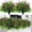 Magenta, variant on Bundles Artificial Plants Outdoor Faux Lavender Flowers Fake Monkey Grass UV Resistant Plastic Greenery Plants for Garden Home Porch Window Patio Hanging Planter Indoor Decor