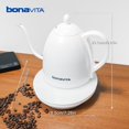 thumbnail image 2 of Hervidor eléctrico Bonavita Cosmopolitan 1,0 L 1200 W blanco, 2 of 7