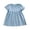 1914Blue3741, variant on Rggeeun Girls Summer Casual Dress Solid Color Elastic Waist Comfortable Play Dresses Toddler To Kids Lightweight Breathable Daily Wear Lovely O-Neck Sundress