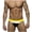 Black, variant on TAmten Swim Trunks for Men Mens Swim Thong Sexy Swimwear Bikini Swimsuit Swimming Briefs String Bright Fabric(Black,L)