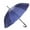Navy Blue, variant on Rain Sun UV Protection Umbrella Large Full Size 42 Inches Canopy Coverage Windproof Auto Open J- Shape Stick Coffee