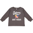 thumbnail image 3 of Inktastic Future Dart Player Boys or Girls Long Sleeve Toddler T-Shirt, 3 of 5