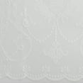 thumbnail image 5 of No. 918 Ariella 1-Piece Floral Lace Sheer Rod Pocket Curtain Panel, 58"x96", Ivory, 5 of 6