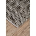 thumbnail image 3 of Feizy Durham Modern Solid, Gray, 8' x 10' Area Rug Handmade Reversible Casual Design Carpet for Living Dining Bed Room, 3 of 5