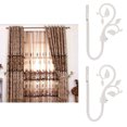 thumbnail image 2 of 2 Pieces European Metal Curtain Hook Window Drapery Tieback Hanger Pick White, 2 of 7