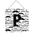 thumbnail image 4 of Carolines Treasures CJ2009-YDS66 Letter Y Moustache Initial Wall or Door Hanging Prints 6HX6W multicolor, 4 of 7