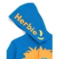 thumbnail image 5 of Ms. Rachel Toddler Boy or Girl Fleece Zip-Up Hoodie Royal Blue Herbie, 5 of 6
