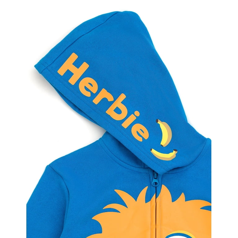 Ms. Rachel Fleece Zip-Up Hoodie, Royal Blue photo 5