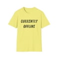 thumbnail image 2 of Currently Offline Black Funny Sarcastic Gamer Game Addict Softstyle T-Shirt, 2 of 6