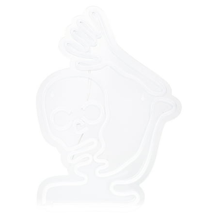 

Funny Neon Decorations Halloween Neon Light Halloween Luminous Backboard Acrylic Neon Light