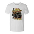 thumbnail image 2 of Wild Bobby, 1990 Vintage Garage Customs Hot Rod Classic Car Cars and Trucks Mens Premium Tri Blend T-Shirt, Heather White, X-Large, 2 of 3