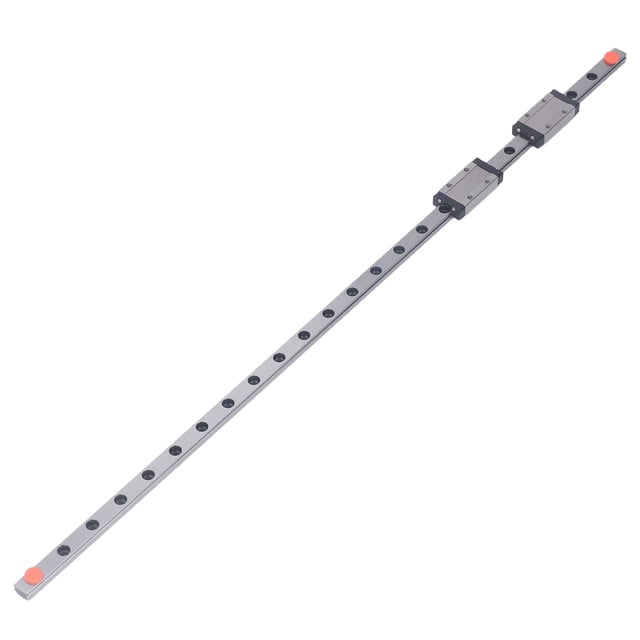 Guía Deslizante de 600 mm ANGGREK Retenedor de Bolas de Acero Carril de Movimiento Lineal Rodamiento de Acero MGN9H