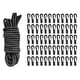 thumbnail image 1 of 60x Ganchos de amortiguación Cordones elásticos de 5 mm con cordón elástico elástico de 5 metros kusrkot Bungee Shock Cord Hook, 1 of 8