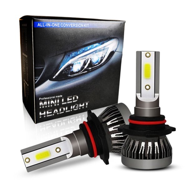 FLhrweasw 2 Faros Antiniebla Automáticos 6000LM LED Antiniebla IP68 Al 6000 K 36 W (9005 (HB3))