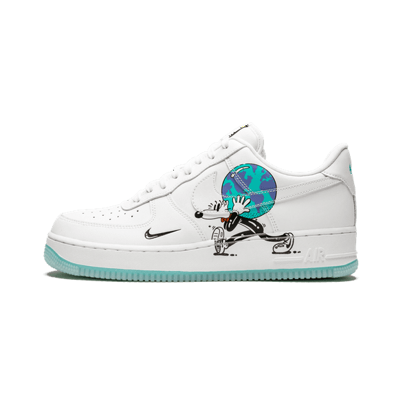 NIKE MENS Air Force 1 Flyleather QS "Earth Day" CI5545 100 from Stadium Goods