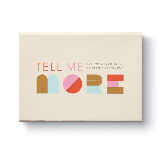 Compendio del juego Conversation Starter Tell Me More