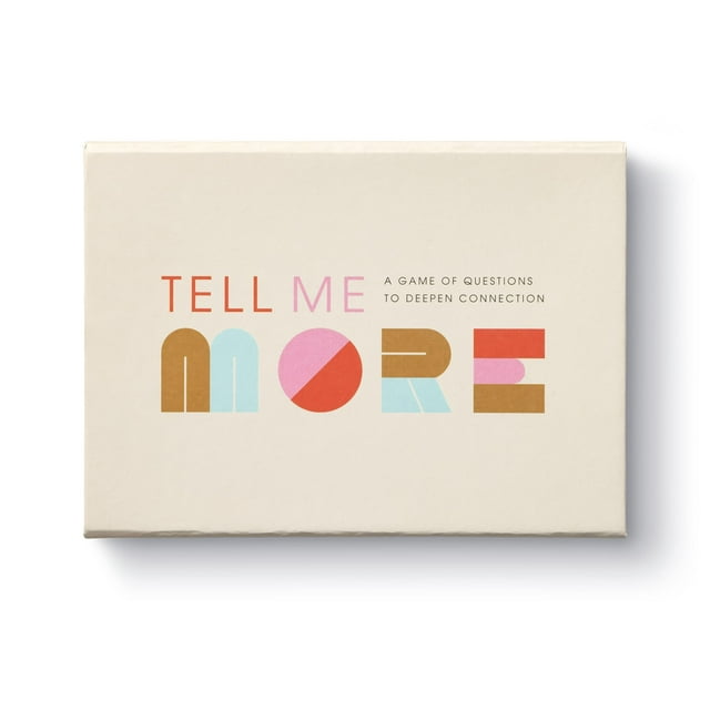 Compendio del juego Conversation Starter Tell Me More