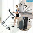thumbnail image 6 of Goplus 1100W Folding Treadmill Electric Support Motorized Power Running Fitness Machine, 6 of 10