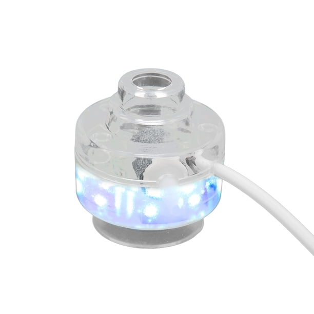 Luces LED de burbujas para peceras Bling Bling sumergibles para acuarios