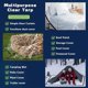 thumbnail image 3 of Tarp Waterproof - Heavy Duty Tarps, Outdoor Transparent Cover 2x4m, 3 of 5