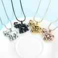 thumbnail image 6 of Elephant Urn Necklace Ash Elephant Never Forget Cremation Necklace for Ashes Memorial Ashes Necklace Urn Necklaces for Human Ashes Memorial Pendant Locket Urn Necklace, 6 of 8