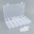 thumbnail image 6 of Walbest 36 Grid Plastic Jewelry Box, Detachable Clear Jewelry Storage Box Bead Earring Fishing Hook Container Organizer, 6 of 7