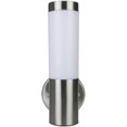 thumbnail image 1 of Aplique LED para exterior, aplique impermeable, aplique para porche, aplique, aplique de pared exterior de acero inoxidable, 9W (equivalente a 100W) regulable 500 lúmenes, (luz blanca de un solo cabezal) Sailing Electrónica, 1 of 5