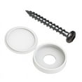 thumbnail image 2 of Xpanse 5902853 No.2 x 1.5 in. Square Screen Panel Fastener Kit, White - 12 Per Pack - Case of 12, 2 of 7